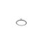 Anillo plata de salvatore chapado dorado con circonita